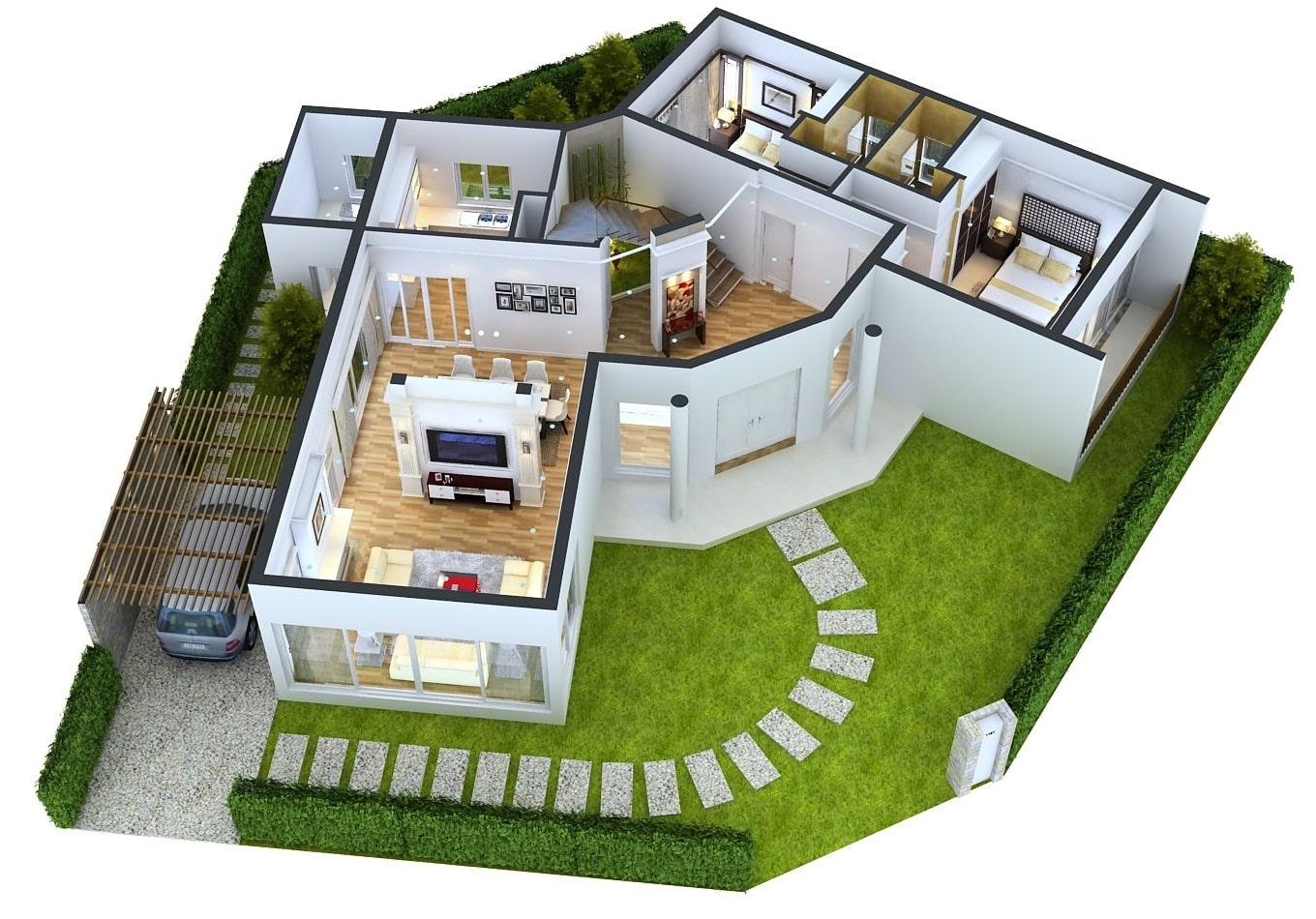 3D Visualization & Material Curation